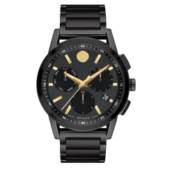 Men's Museum Sport Watch In Pvd-Plated Stainless Steel