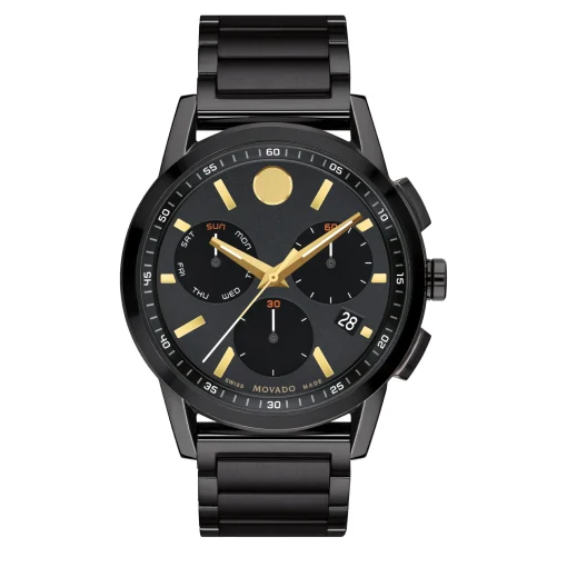 Men's Museum Sport Watch In Pvd-Plated Stainless Steel