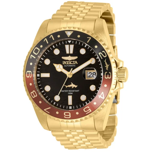 Men's Pro Diver Hammerhead Watch In Gold-Tone