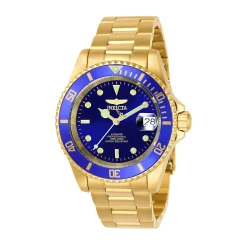 Men's Pro Diver Watch In Gold-Tone Stainless Steel