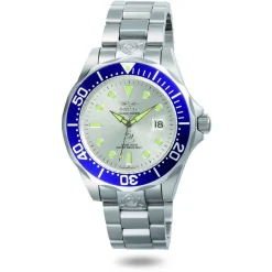 Men's Pro Diver Watch In Stainless Steel