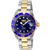 Men's Pro Diver Watch In Two-Tone Stainless Steel