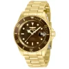 Men's Pro Diver Watch In Yellow Gold-Tone Stainless Steel