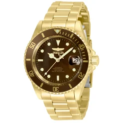 Men's Pro Diver Watch In Yellow Gold-Tone Stainless Steel