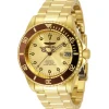 Men's Pro Diver Watch In Yellow Gold-Tone Stainless Steel