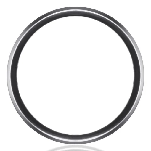 Men's Satin Finish Band In Tantalum, 8Mm