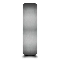 Men's Satin Finish Band In Tantalum, 6Mm