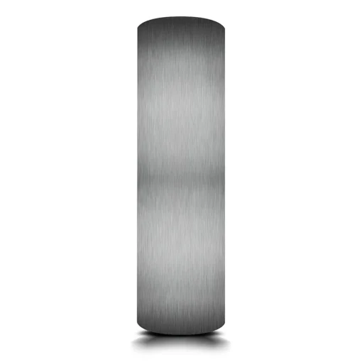 Men's Satin Finish Band In Tantalum, 6Mm