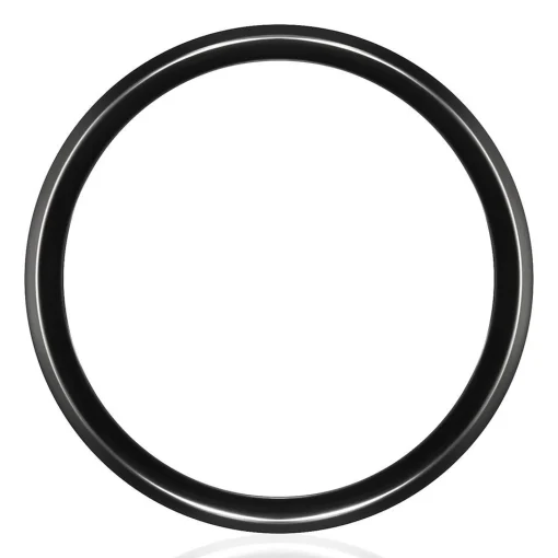 Men's Satin Finish Band In Tantalum & Titanium, 8Mm