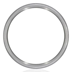 Men's Satin Finish Band In Tantalum & Black Titanium, 8Mm