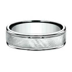 Men's Satin Finish Band, 6Mm