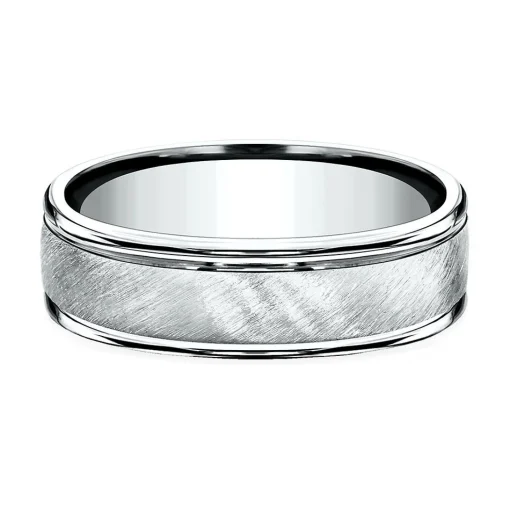 Men's Satin Finish Band, 6Mm