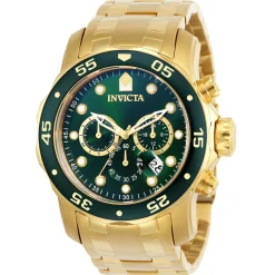 Men's Scuba Pro Diver Watch In Gold-Tone Stainless Steel