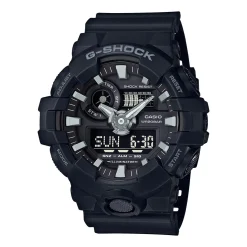 Men's 700-Series Black Resin Watch
