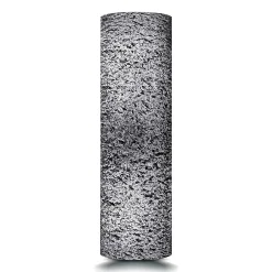 Men's Stone Finish Band In Tantalum, 6Mm
