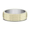 Men's Swirl Finish Band In Tantalum