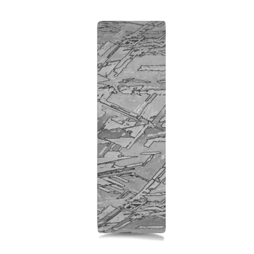 Men's Tantalum Band With Meteorite Pattern, 7Mm
