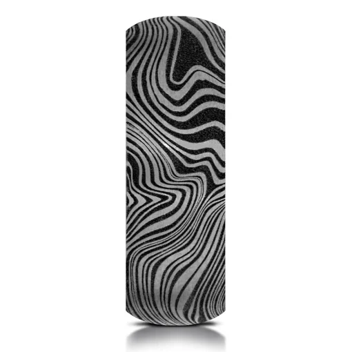 Men's Tantalum Ring With Marbled Tamascus Design, 6.5Mm