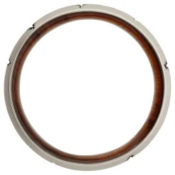 Men's Tree Wedding Band In Wood & Cobalt, 8Mm