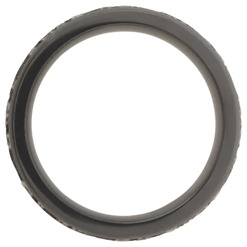 Men's Tree Wedding Band In Cobalt & Black Zirconium, 8Mm