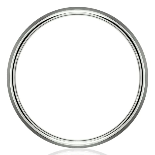 Men's Wedding Band With Snakeskin Pattern In Tantalum, 6Mm
