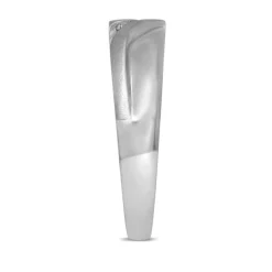 Men's Wedding Band With Three Diamonds In 10K White Gold (1/10 Ct. Tw.)