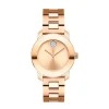 Metals Women's Watch In Rose Gold-Tone Ion-Plated Stainless Steel, 30Mm