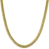 Miami Cuban Chain In 14K Yellow Gold, 24"