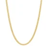 Miami Cuban Link Chain In 14K Yellow Gold, 24"