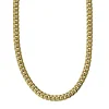 Miami Cuban Link Chain In 14K Yellow Gold, 24"