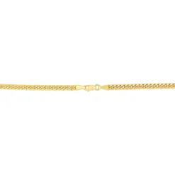 Miami Cuban Link Chain In 14K Yellow Gold, 22"