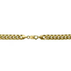 Miami Cuban Link Chain In 14K Yellow Gold, 24"