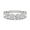 Moissanite Band In 14K White Gold (2 1/3 Ct. Tw.)