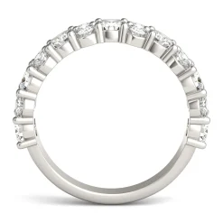Moissanite Band In 14K White Gold (2 1/3 Ct. Tw.)