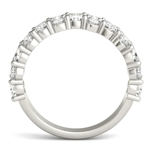 Moissanite Band In 14K White Gold (2 1/3 Ct. Tw.)