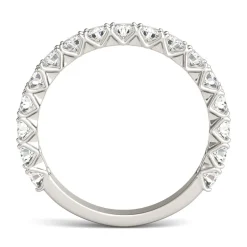 Moissanite Band In 14K White Gold (1 Ct. Tw.)