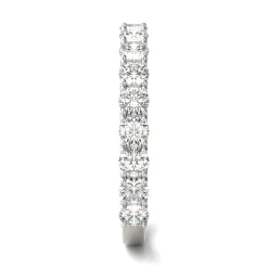 Moissanite Band In 14K White Gold (1 Ct. Tw.)