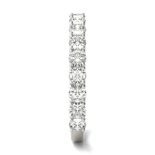 Moissanite Band In 14K White Gold (1 Ct. Tw.)