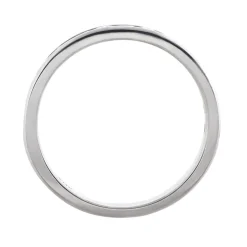 Moissanite Band In 14K White Gold (5/8 Ct. Tw.)