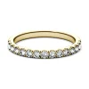 Moissanite Band In 14K Yellow Gold (1/2 Ct. Tw.)