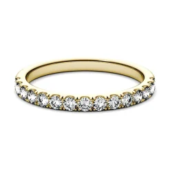 Moissanite Band In 14K Yellow Gold (1/2 Ct. Tw.)