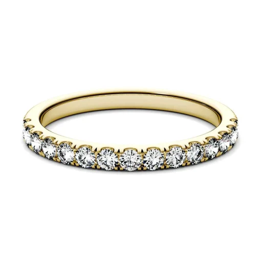 Moissanite Band In 14K Yellow Gold (1/2 Ct. Tw.)