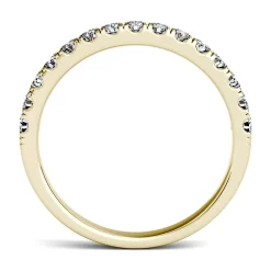 Moissanite Band In 14K Yellow Gold (1/2 Ct. Tw.)