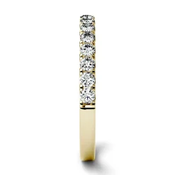 Moissanite Band In 14K Yellow Gold (1/2 Ct. Tw.)