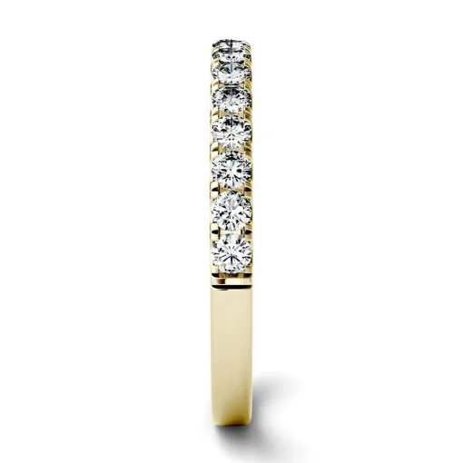 Moissanite Band In 14K Yellow Gold (1/2 Ct. Tw.)