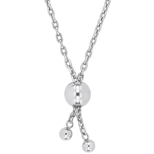 Moissanite Bolo Bracelet With Oval Stone In Sterling Silver (3/4 Ct. Tw.)