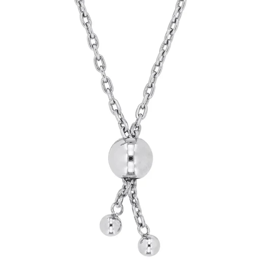 Moissanite Bolo Bracelet With Pear-Shaped Stone In Sterling Silver (3/4 Ct. Tw.)