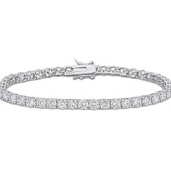 Moissanite Tennis Bracelet In Sterling Silver (9 1/2 Ct. Tw.)