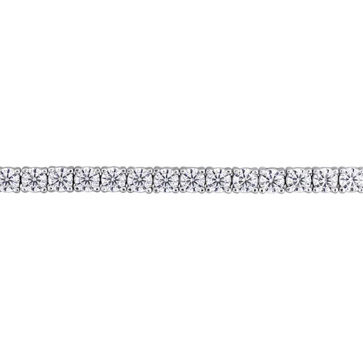 Moissanite Tennis Bracelet In Sterling Silver (5 5/8 Ct. Tw.)
