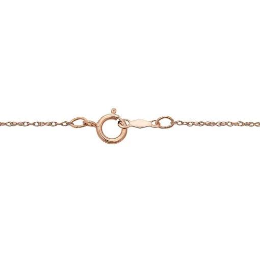 Morganite & Diamond Pendant In 10K Rose Gold